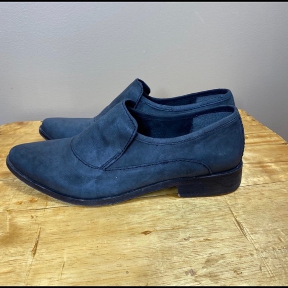 SOLD ✅ Free People Brady Leather Slip On Loafer - Picture 8 of 13